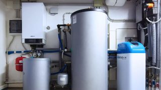 Centrale termica efficientamento energetico villa Roma